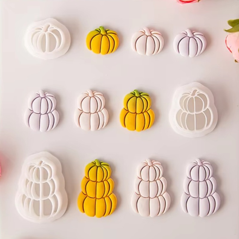 Jewelry Making Hand Tools - Halloween Series Pumpkin Polymer Clay Cutter