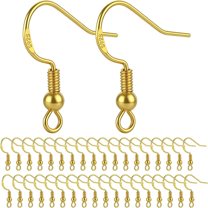 Jewelry Making Gold Wire - 50pcs Gold Plated 925 Silver Tag