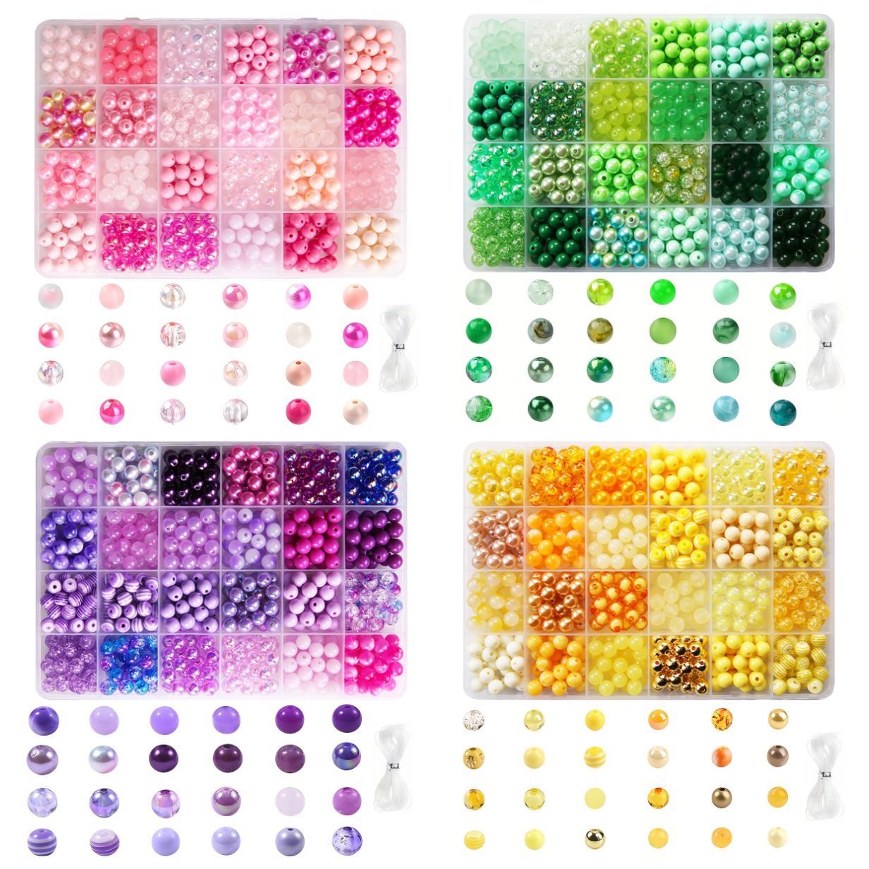 Acrylic Round Beads DIY Kit, K - Jewelry Making Kits For Kids recension och pris