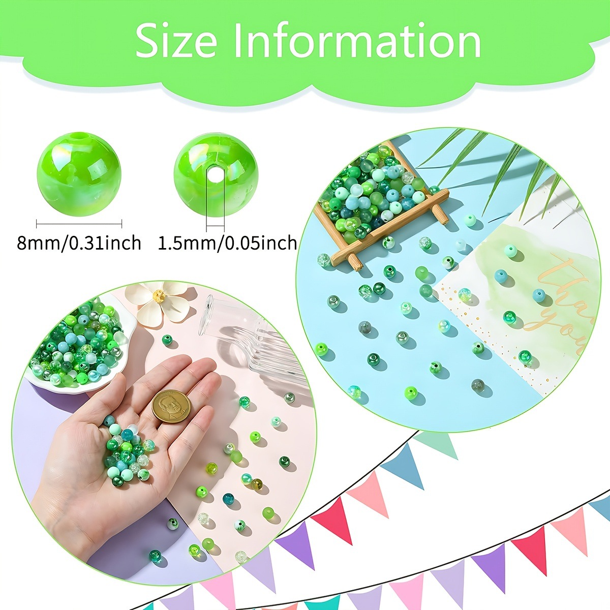 Acrylic Round Beads DIY Kit, K - Jewelry Making Kits For Kids recension och pris