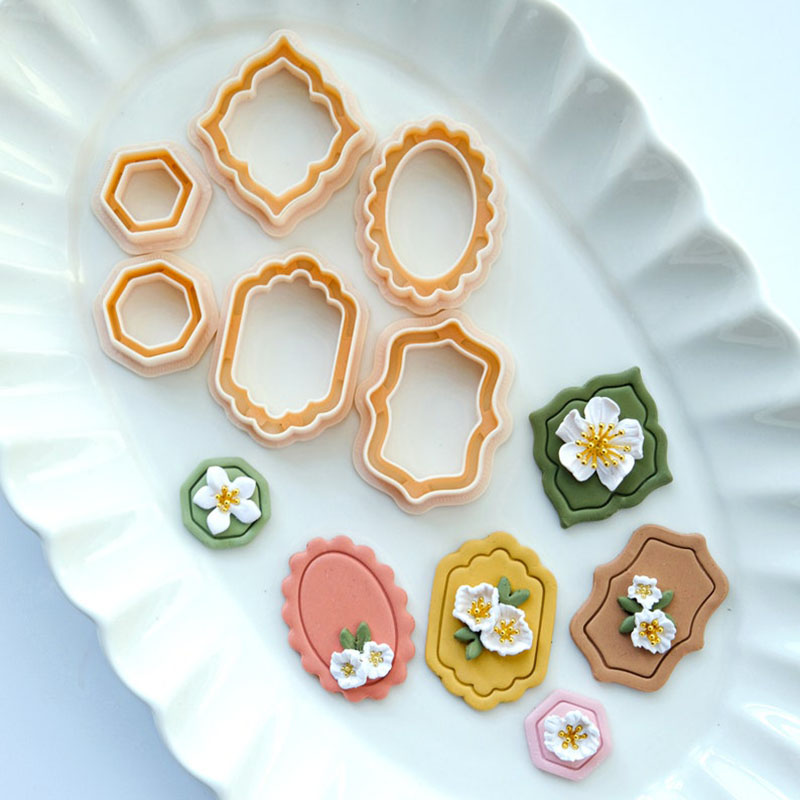 Frame Shape Polymer Clay Cutte - Jewelry Making Hand Tools recension och pris