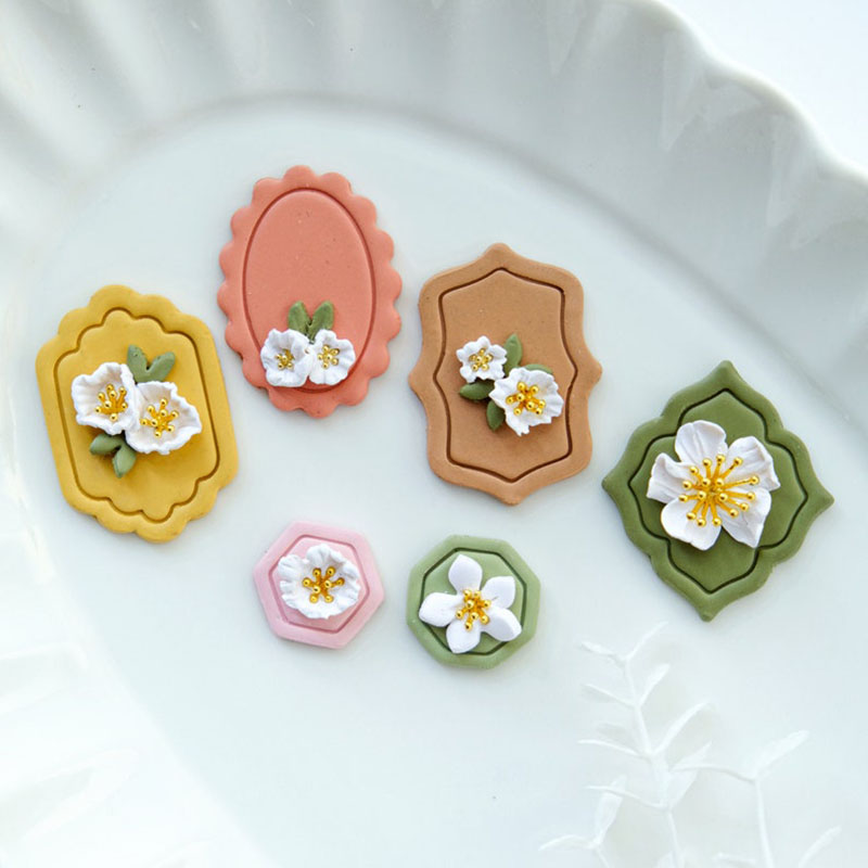 Frame Shape Polymer Clay Cutte - Jewelry Making Hand Tools recension och pris