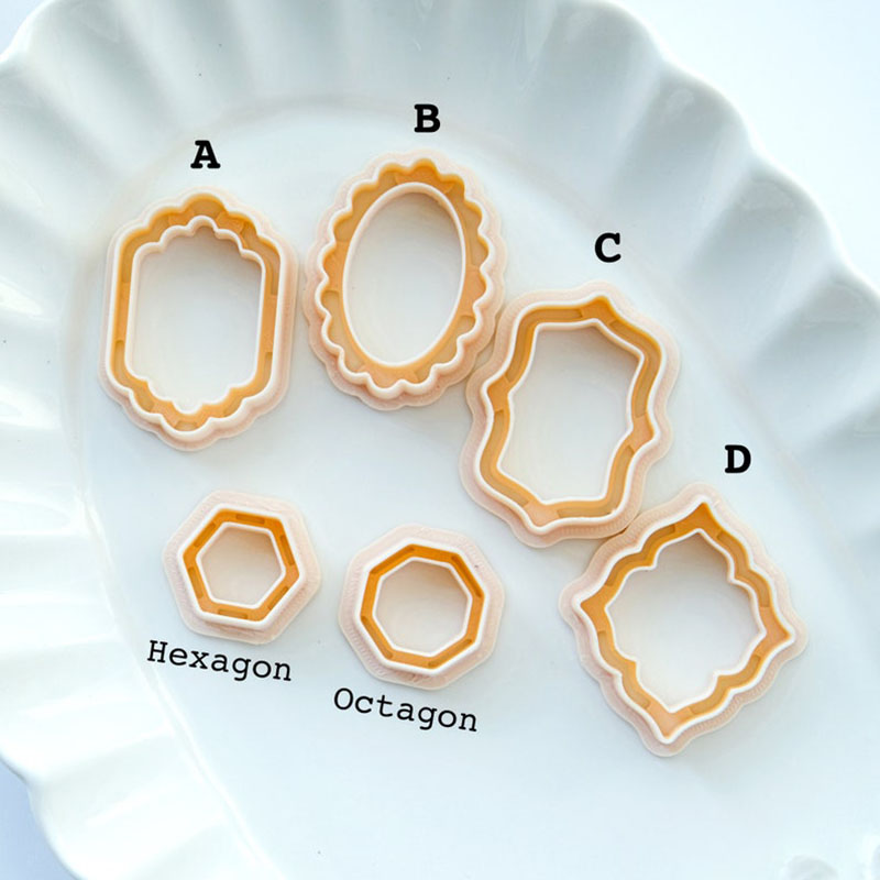 Frame Shape Polymer Clay Cutte - Jewelry Making Hand Tools recension och pris