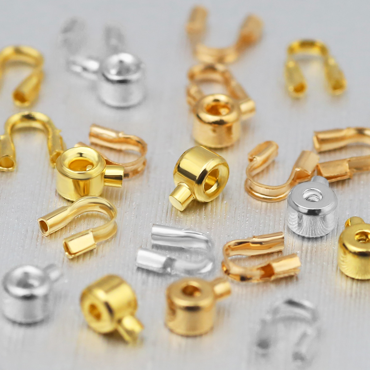 20Pcs Positioning Bead Copper  - Jewelry Making Gold Wire recension och pris