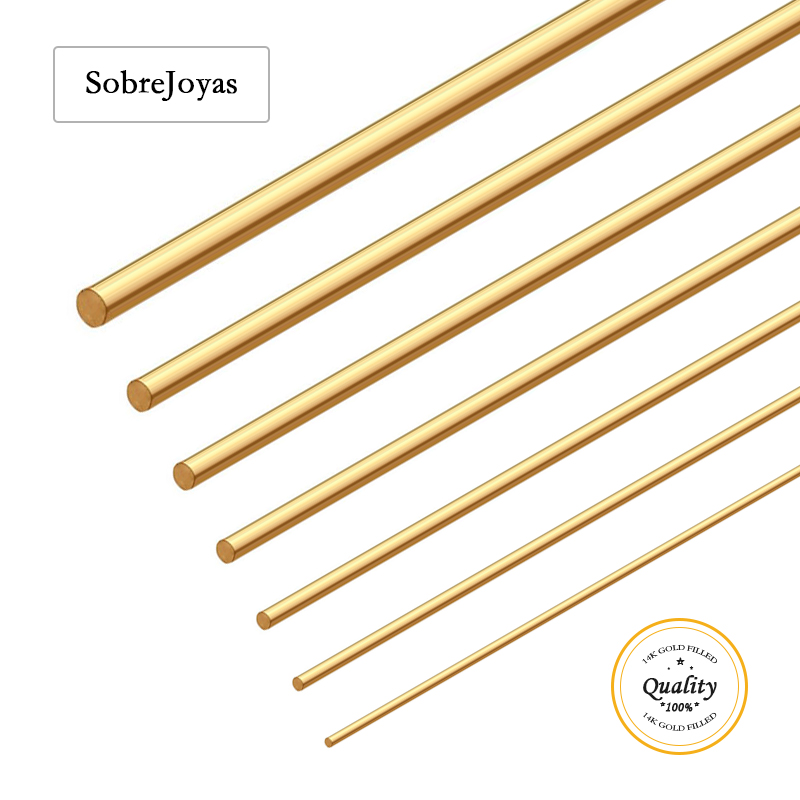 14K Gold Filled Round One Mete - Jewelry Making Gold Wire recension och pris