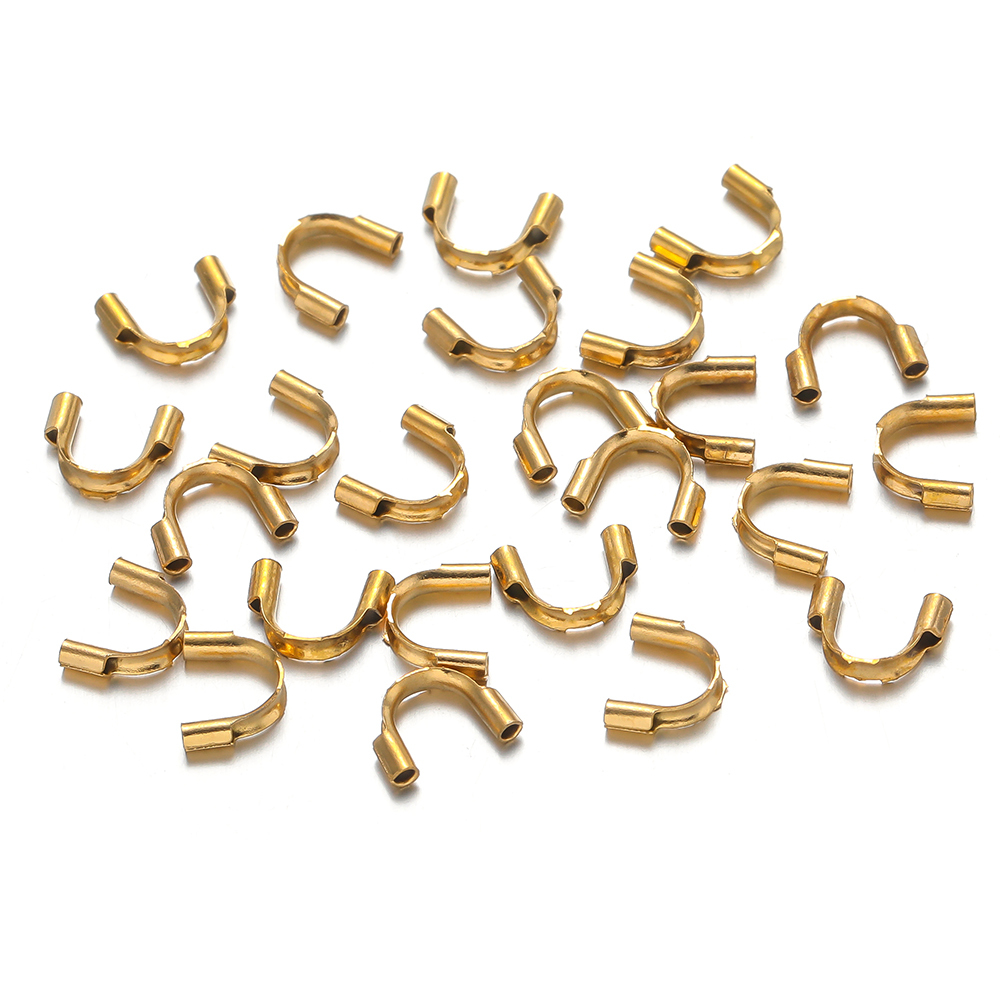 50pcs Gold Plated Stainless St - Jewelry Making Gold Wire recension och pris