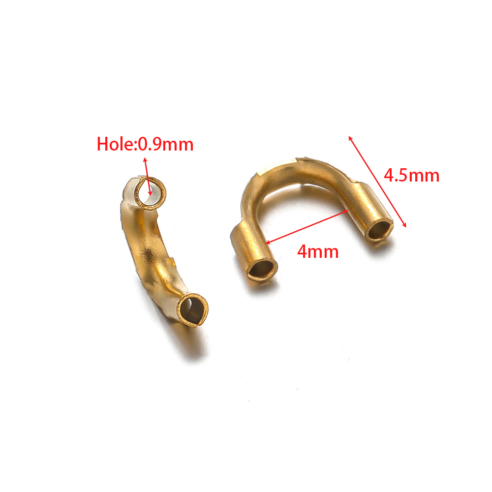 50pcs Gold Plated Stainless St - Jewelry Making Gold Wire recension och pris