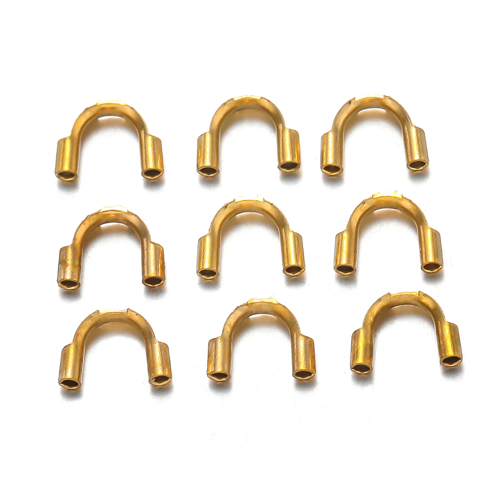 50pcs Gold Plated Stainless St - Jewelry Making Gold Wire recension och pris