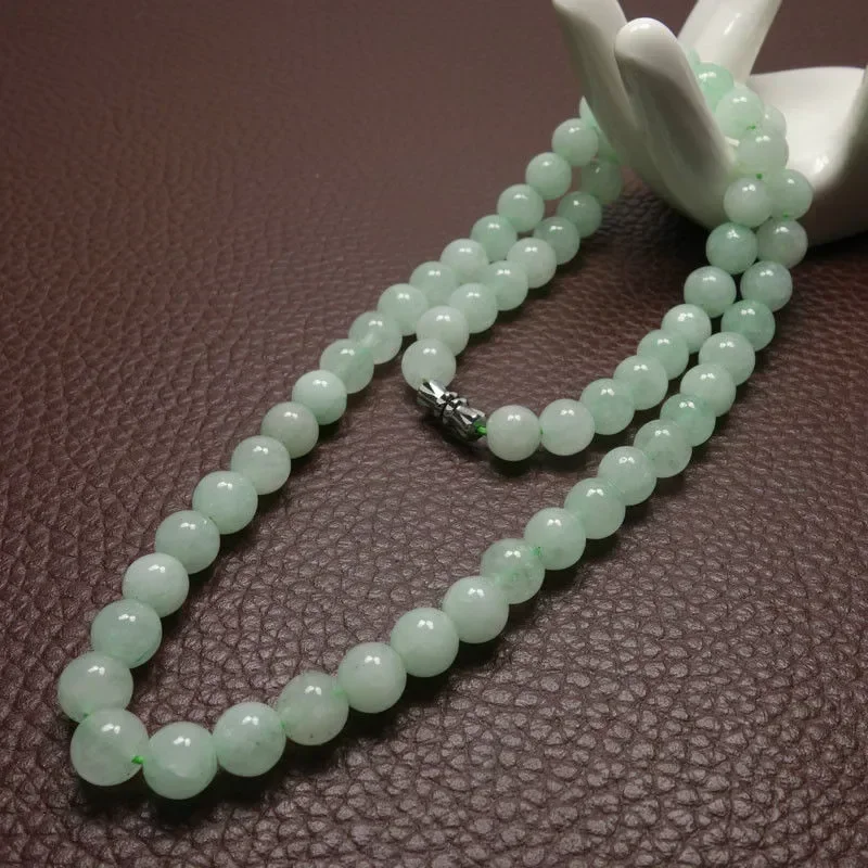 8-10mm Green A Emerald Beads N - Jewelry Making Charms recension och pris