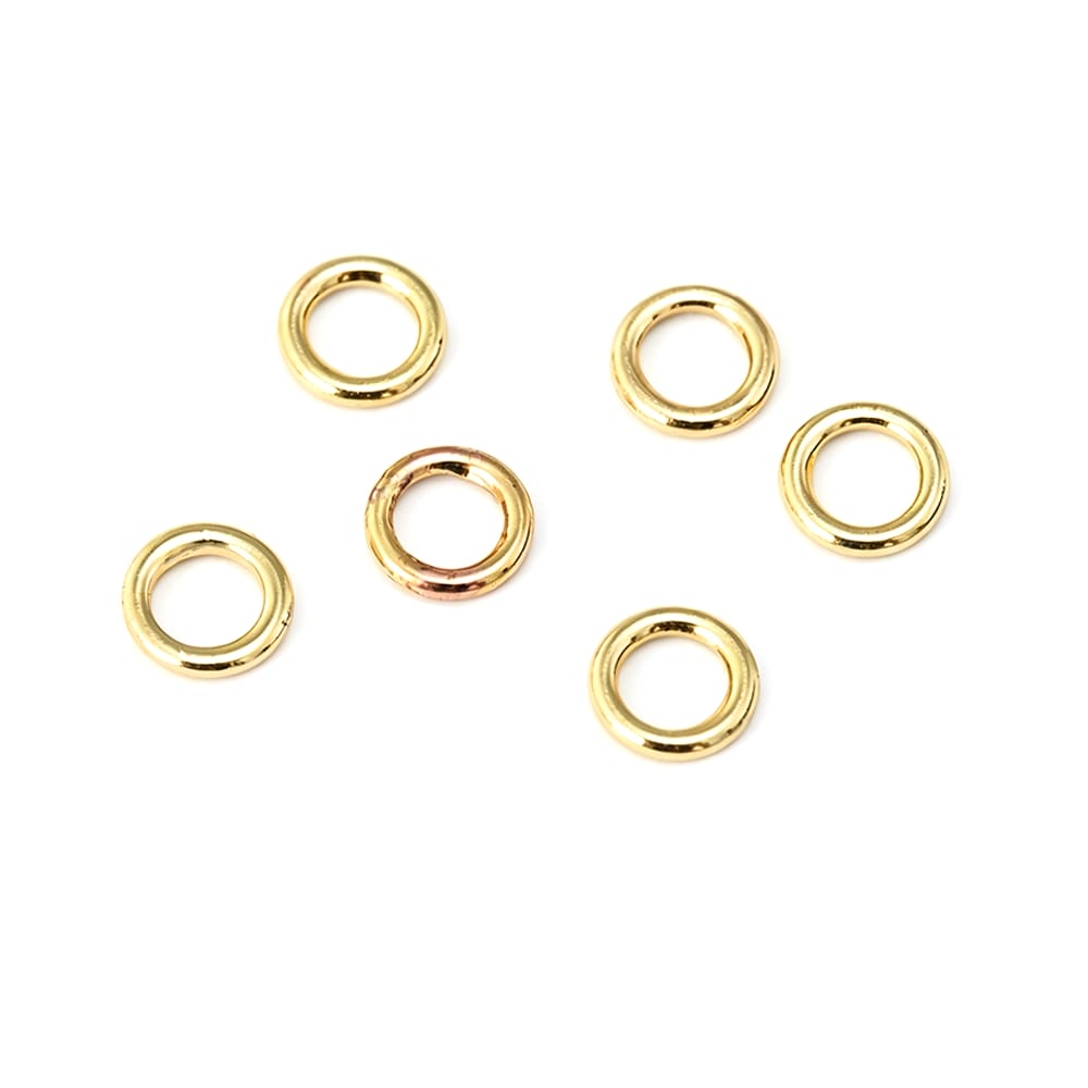 4~14.5MM 18K Gold Color Brass  - Jewelry Making Gold Wire recension och pris