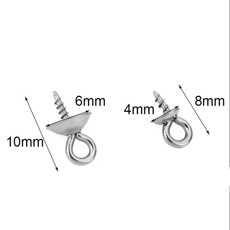 20pcs Stainless Steel Pearl Pe - Jewelry Making Drill recension och pris