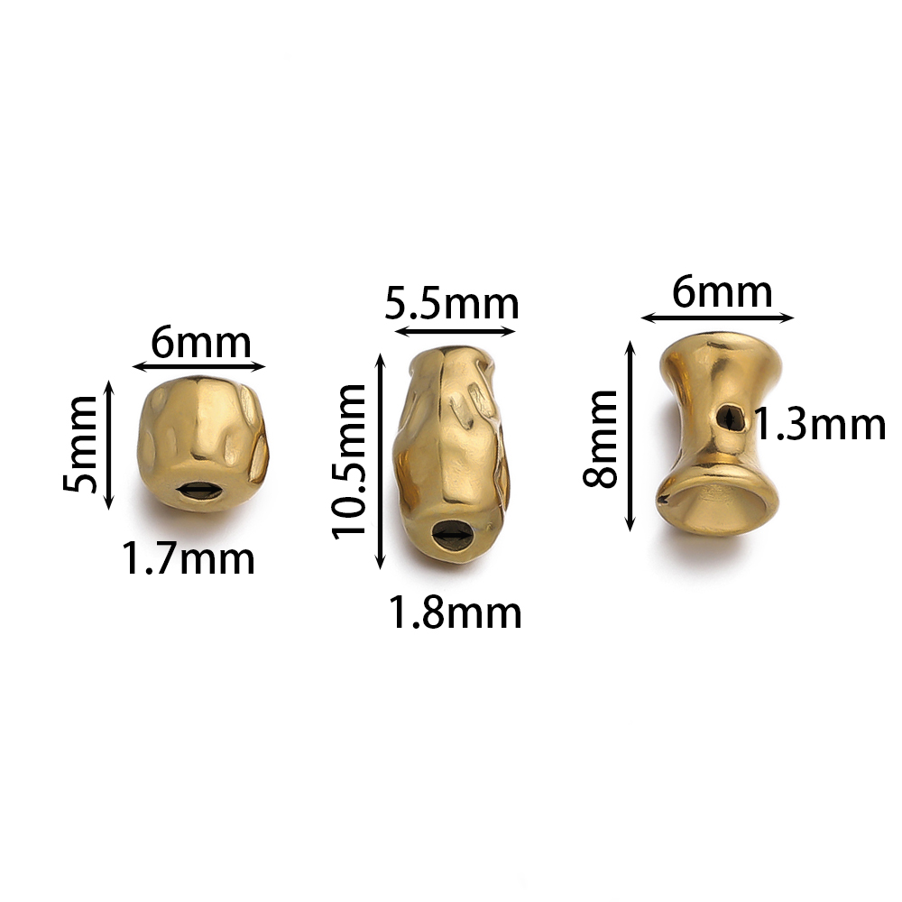 5/10pcs Stainless Steel Irregu - Jewelry Making Youtube recension och pris