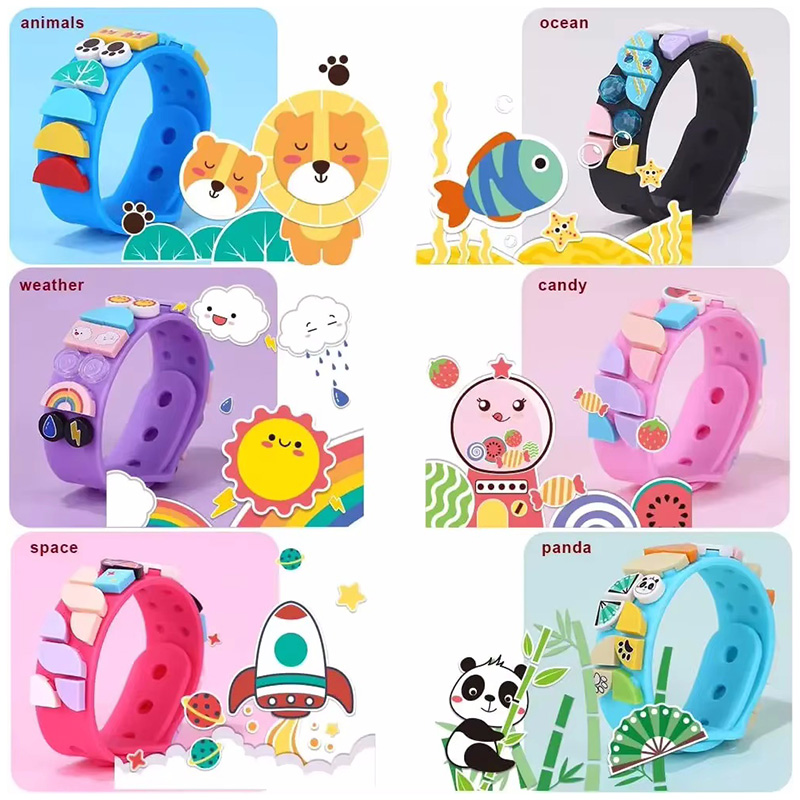 6Pcs/set Kids Building Blocks  - Jewelry Making Kits For Kids recension och pris