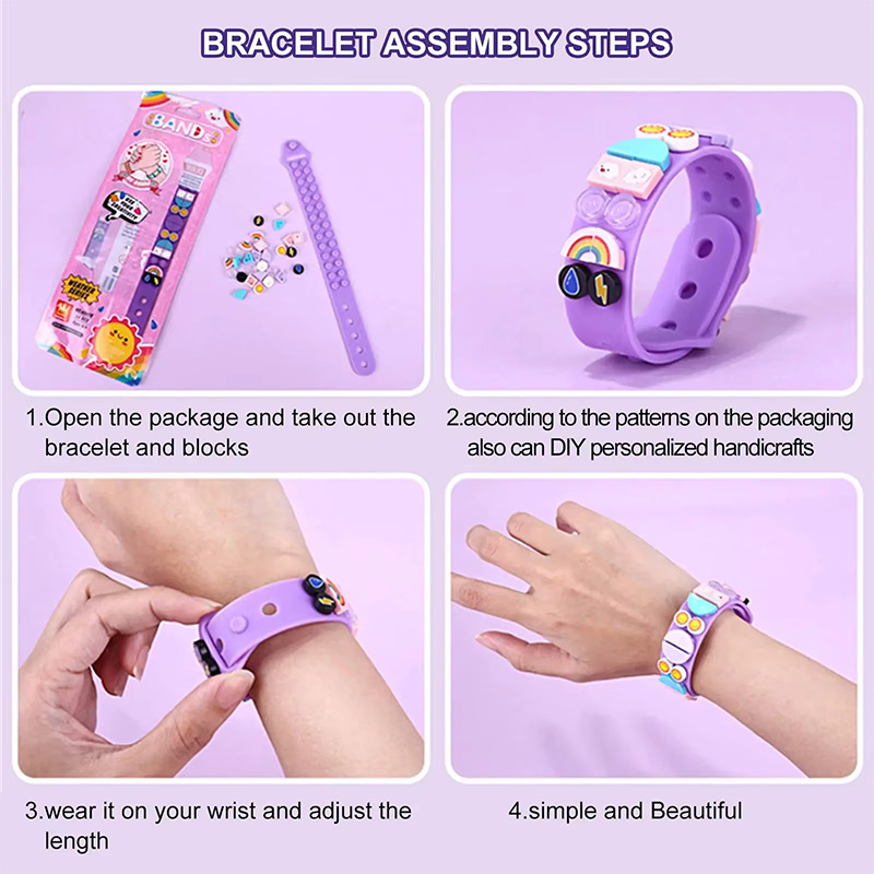 6Pcs/set Kids Building Blocks  - Jewelry Making Kits For Kids recension och pris