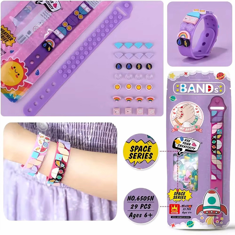 6Pcs/set Kids Building Blocks  - Jewelry Making Kits For Kids recension och pris