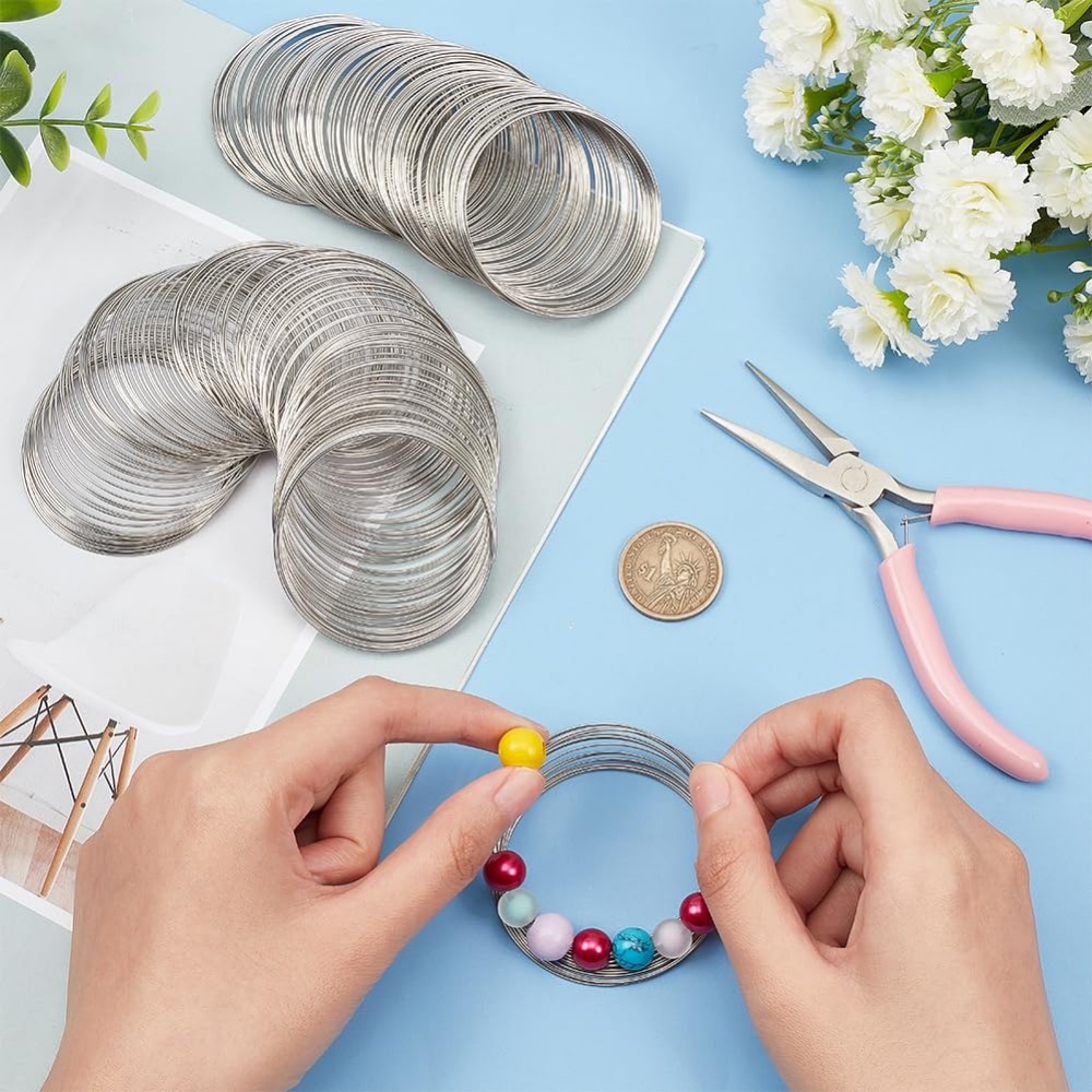 300 Loop Jewelry Wire Memory B - Memory Wire Bracelet recension och pris