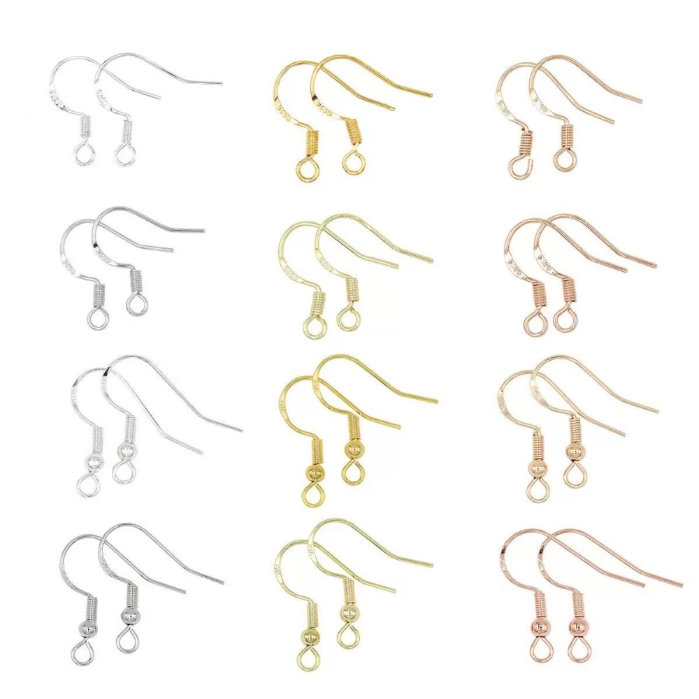 Gold Plated Earring Hooks 100P - Jewelry Making Gold Wire recension och pris