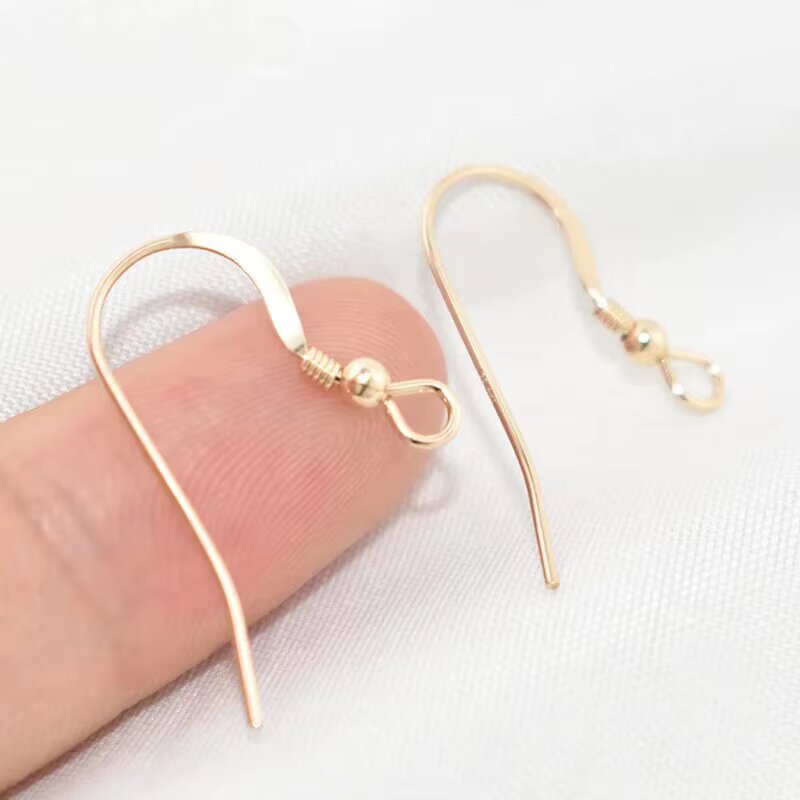 14K Gold Filled Ear Wire For D - Jewelry Making Gold Wire recension och pris
