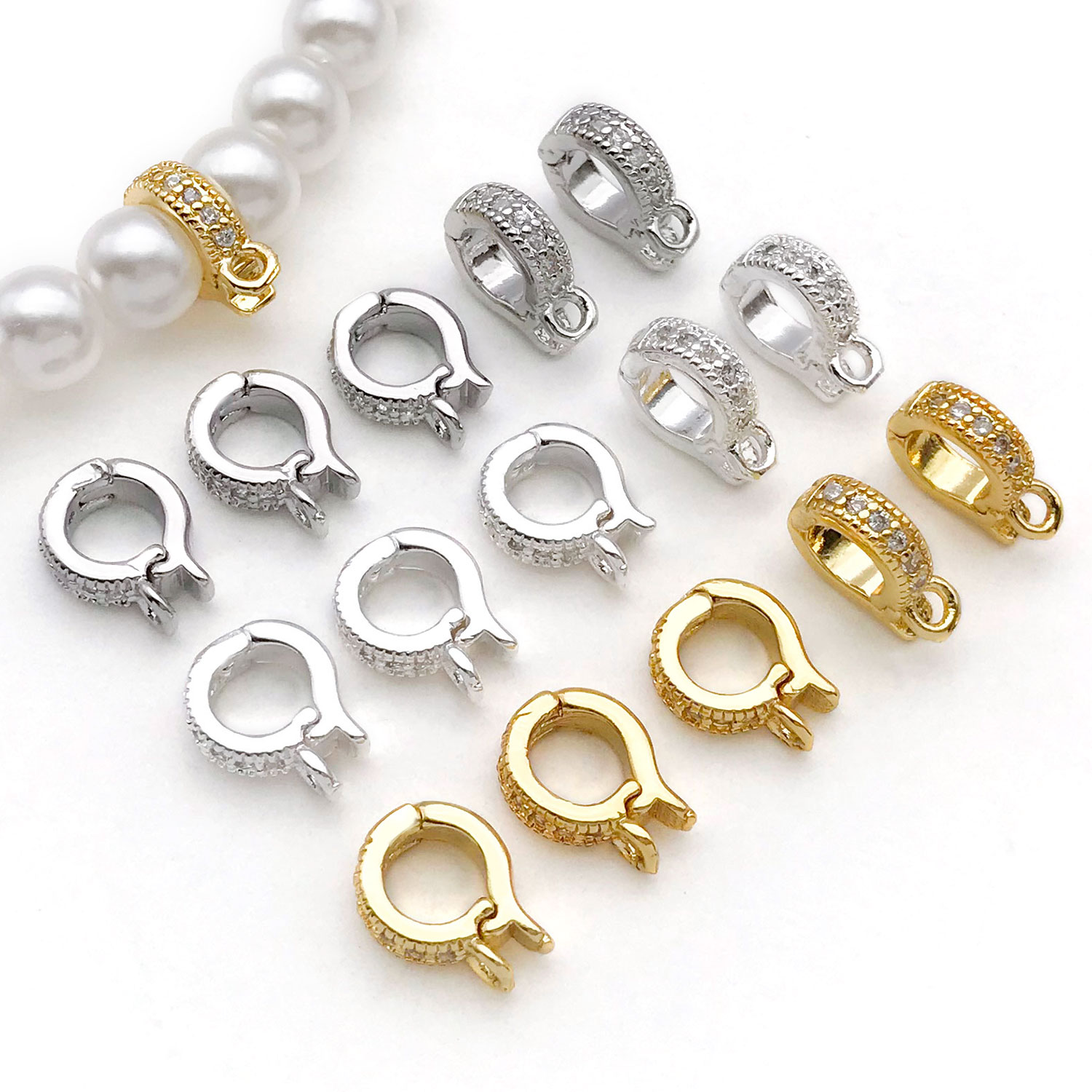 5pcs 18K Real Gold Plated Bras - Jewelry Making Charms recension och pris