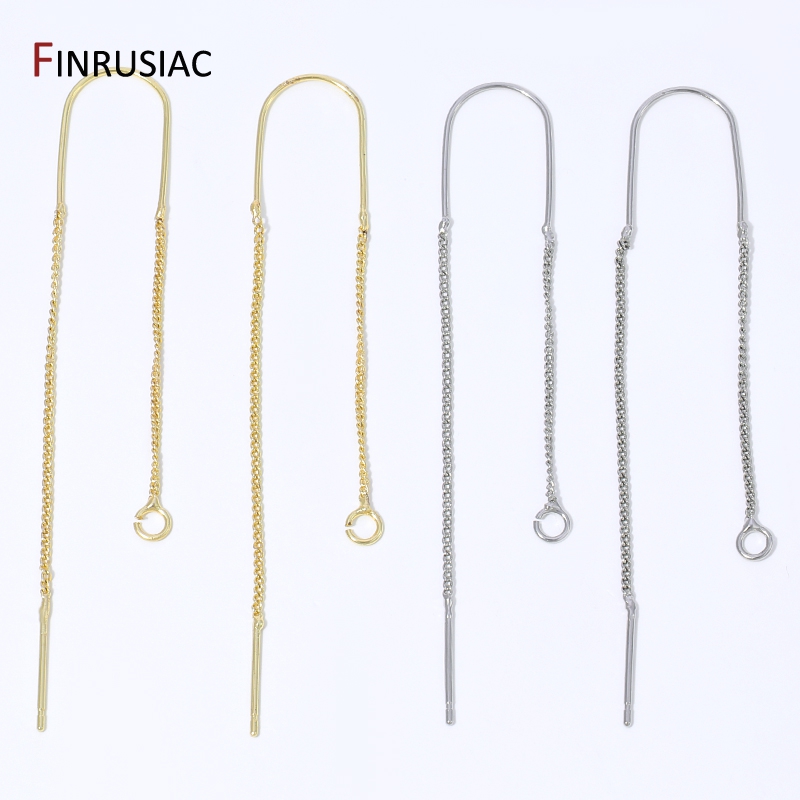 18K Gold Plated Brass Long Tas - Jewelry Making Gold Wire recension och pris