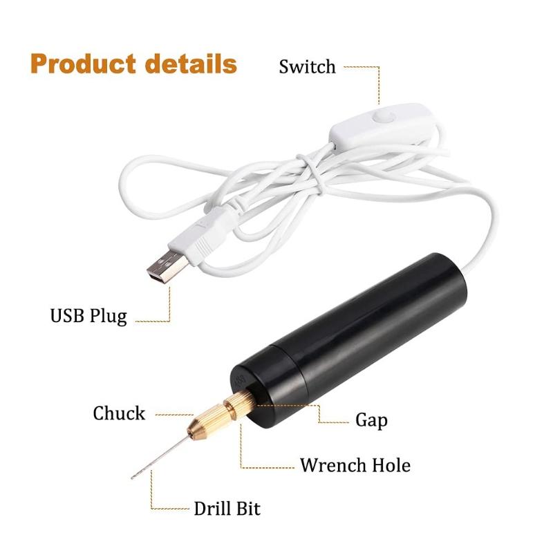 【USB Powered Mini Portable Ele - Jewelry Making Drill recension och pris