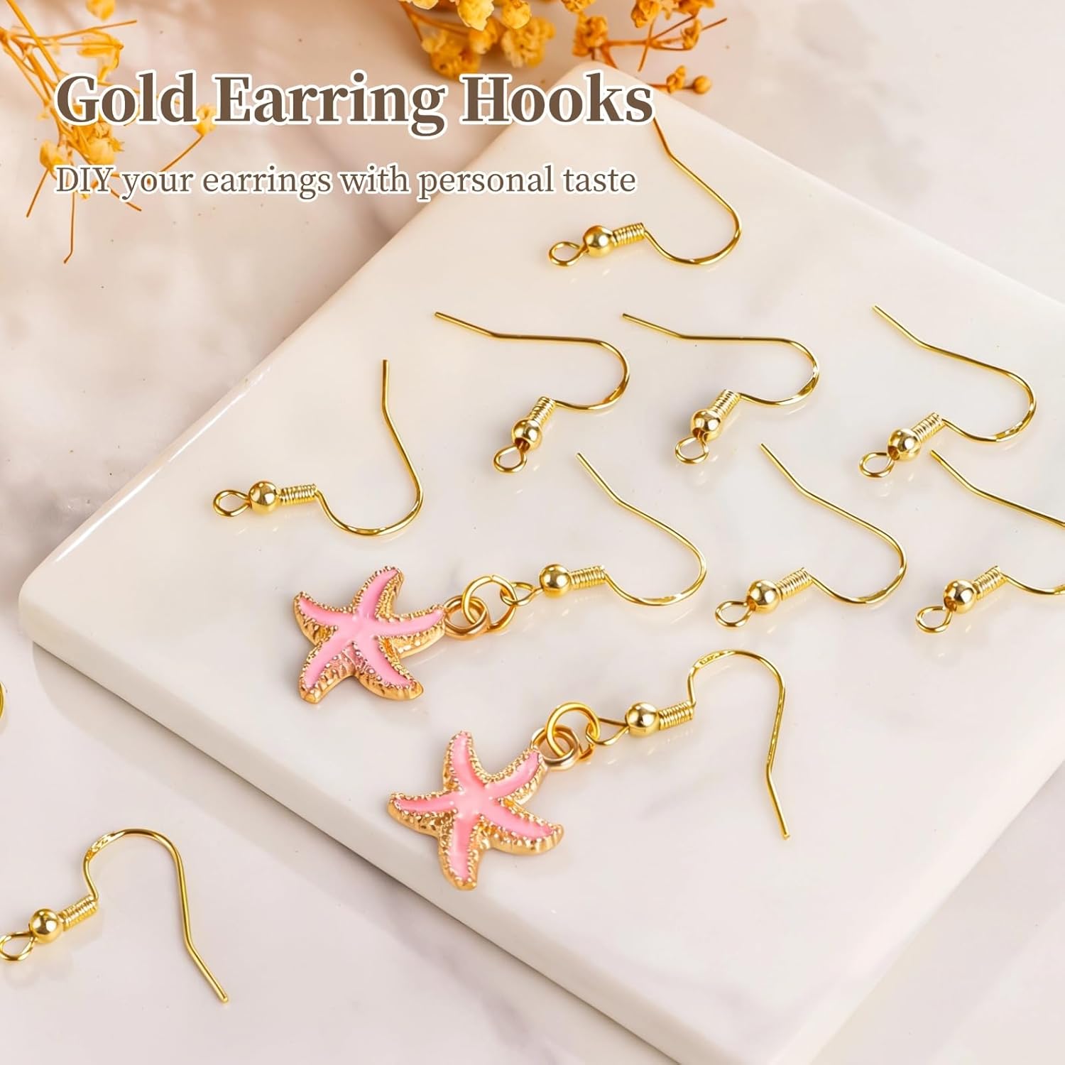 50pcs Gold Plated 925 Silver T - Jewelry Making Gold Wire recension och pris